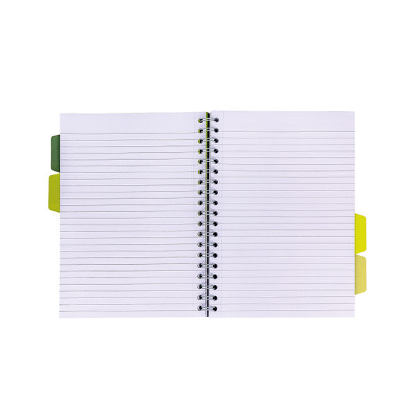 Pukka Pad Recycled Project Book B5 Green (Pack of 3) 6052-REC