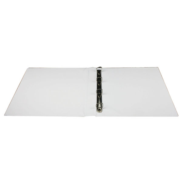 QConnect Presentation 16mm A4 White 4DRing Binder (6 Pack) KF01324Q