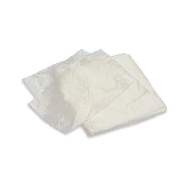 2Work Pedal Bin Liner 10 Litre White (Pack of 1000) KF73378