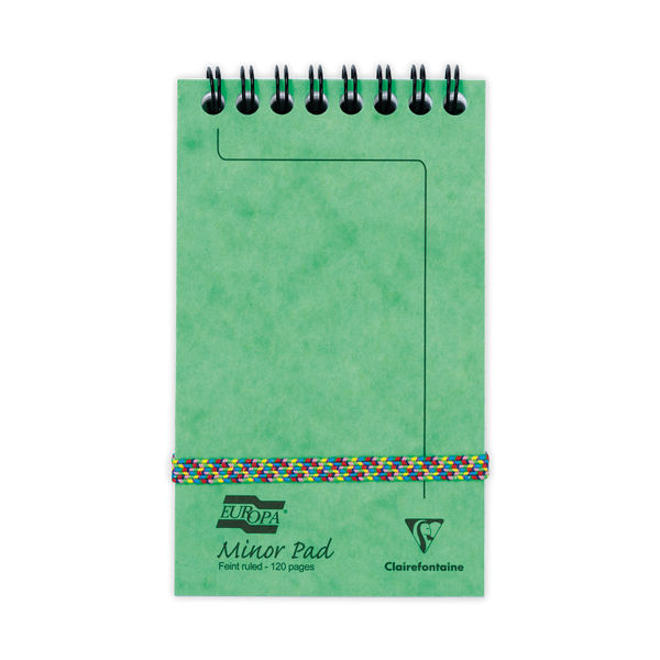 Clairefontaine Europa Minor Notemaker 127x76mm Assorted C (Pack of 20) 3151