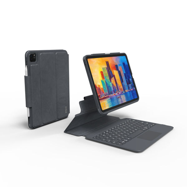 Zagg Pro Keys Keyboard/Trackpad/Case Ipad 10.9 Black/Grey Uk 103407937