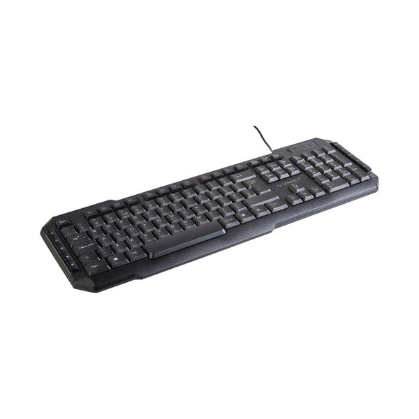 Q-Connect Economy Wired Keyboard Black KF00779