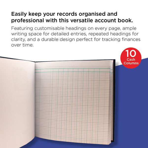 Guildhall 10 Cash Column 51 Series Account Book - 1330
