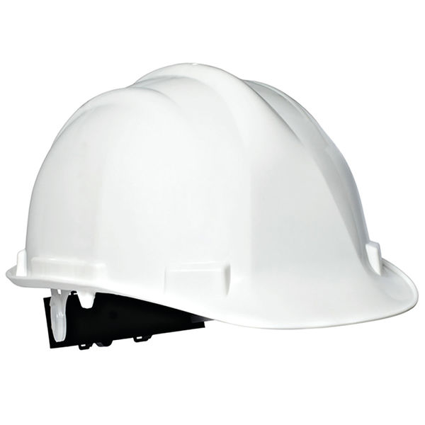 Beeswift Comfort Vented Safety Helmet ABS Shell White BBVSHW