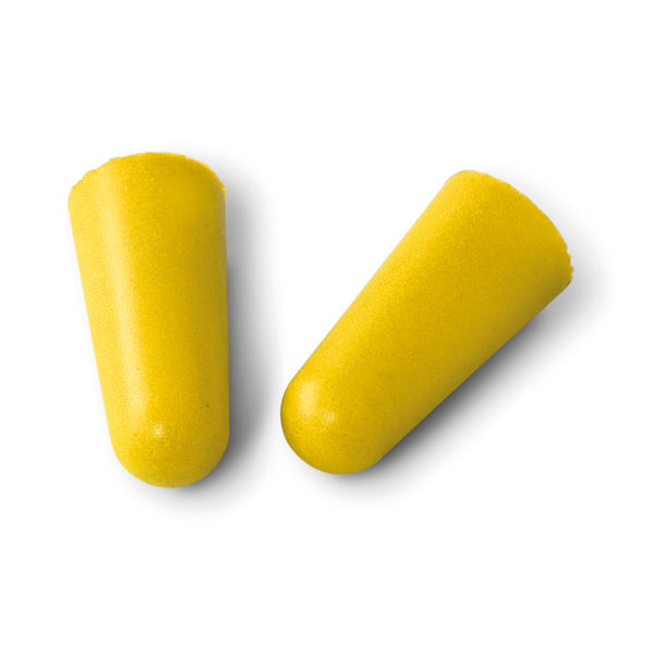PU Foam Disposable Earplugs Yellow (Pack of 200) QED301