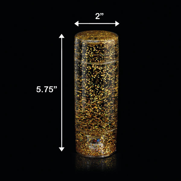 Shake and Shine Light Up Glitter Tub Gold/Silver Battery Operated (Pack of 2) SGSGS