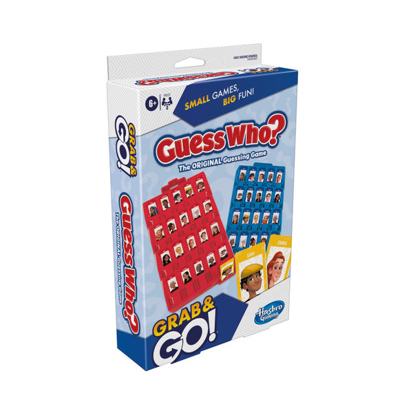 Hasbro Guess Who Grab and Go Portable Game 285 F8257