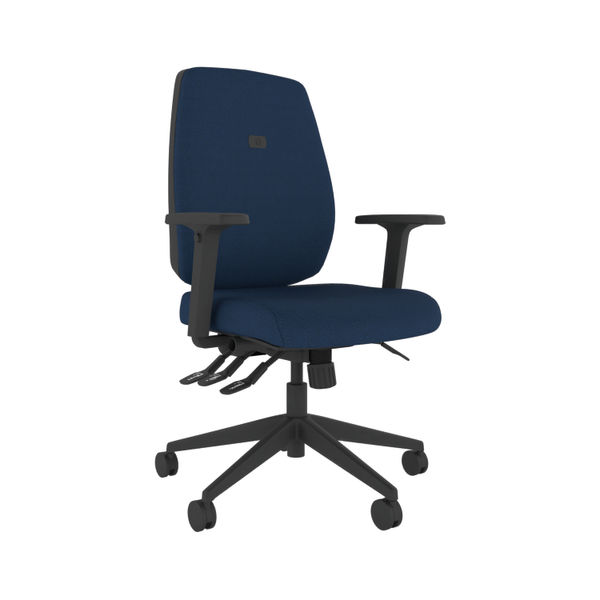 Cappela Agility High Back Posture Chair 400x800x600mm Blue KF73886