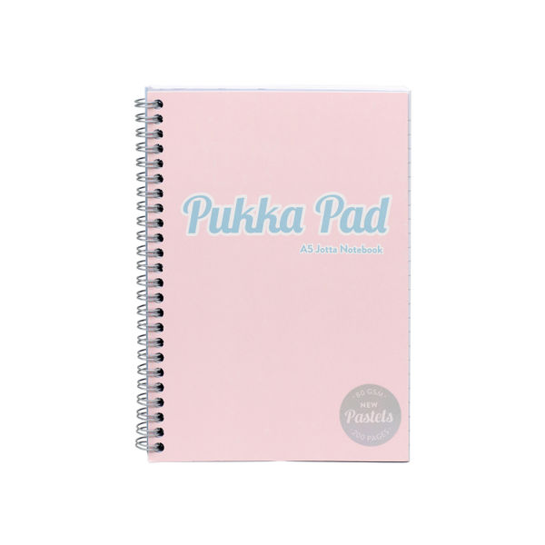 Pukka Pad Pastel Jotta Pad A5 Assorted (Pack of 3) 2011-PST