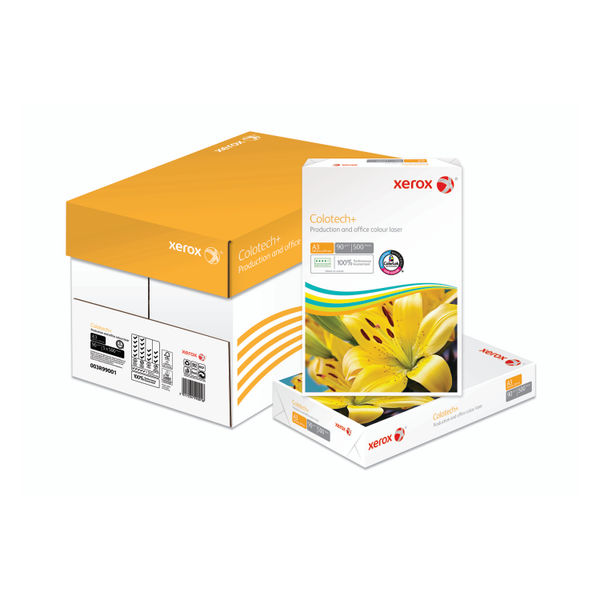 Xerox Colotech+ A3 Paper 90gsm Ream White (Pack of 500) 003R99001