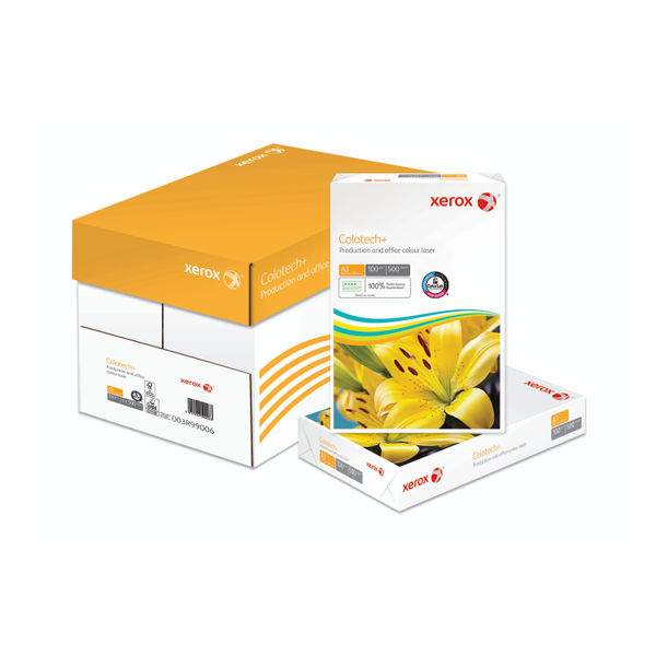 Xerox Colotech+ A3 Paper 100gsm Ream White (Pack of 500) 003R99006