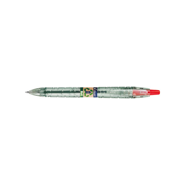 Pilot B2P Ecoball Ballpoint Med Red (Pack of 10) 4902505621604