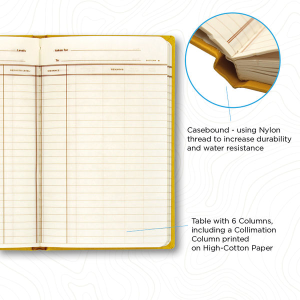 Exacompta Chartwell Weather Resistant Level Book 192x120mm 2426
