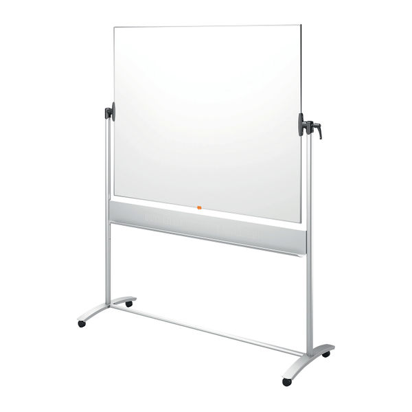 Nobo Steel Magnetic Mobile Whiteboard 1500x1200mm 1901031