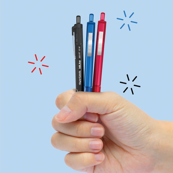 PaperMate Inkjoy 300Rt Ballpoint Medium 1.0mm Tip Assorted (Pack of 24) 2223899