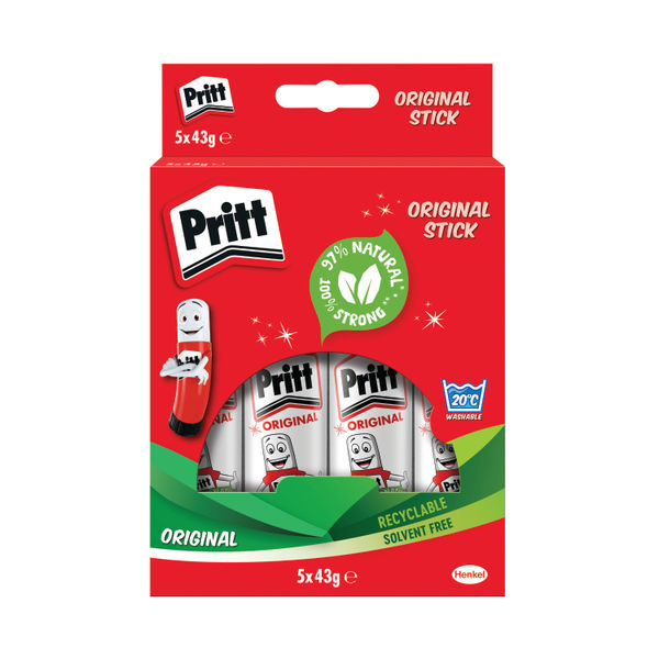 Pritt Stick 43G Hanging Box (Pack of 5) 1456072