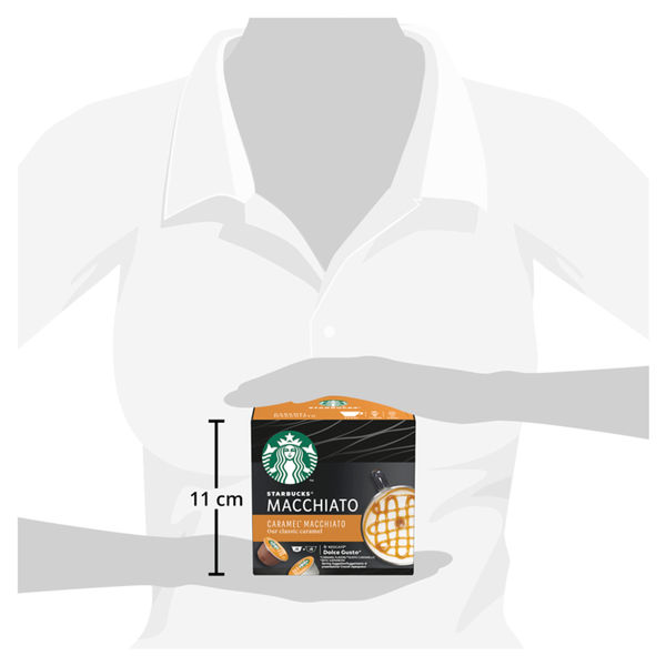 Starbucks Coffee By Nescafe Dolce Gusto, Starbucks Caramel Macchiato,  Coffee Pods, 12 Capsules, Pack Of 3 (Packaging May Vary) 