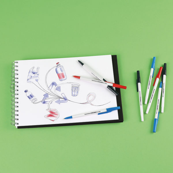 PaperMate Kilometrico Ballpoint Pen 1.0mm Blue (Pack of 50) 2187702
