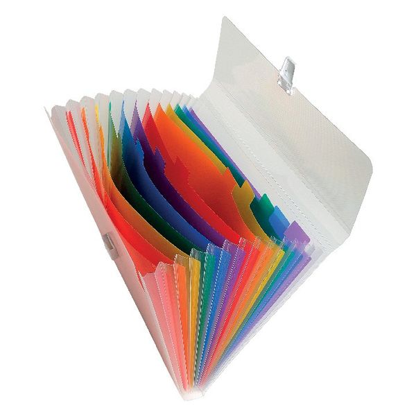 Europa A4 Bright 13 Pocket Expanding File