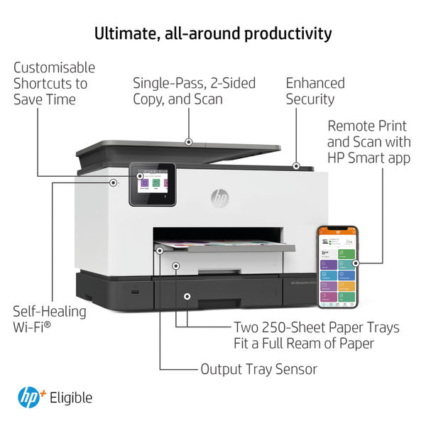 HP OfficeJet Pro 9022e All-in-One Printer 226Y0B687 - HP Plus Printer