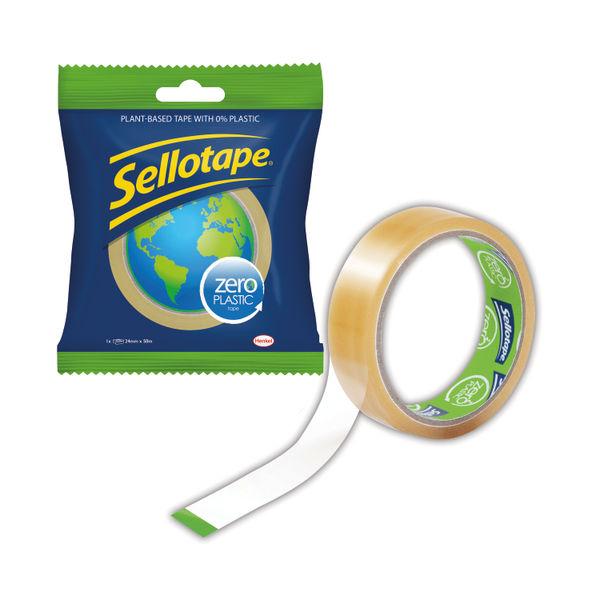 Sellotape Zero Plastic 24mm x 30m 2635499