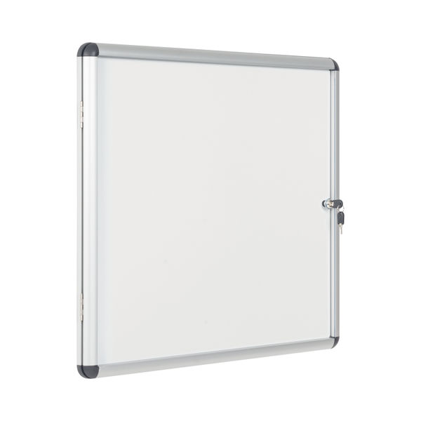 Bi-Office Enclore Magnetic Display Case Acrylic Door Aluminium Frame 6xA4 VT620109150