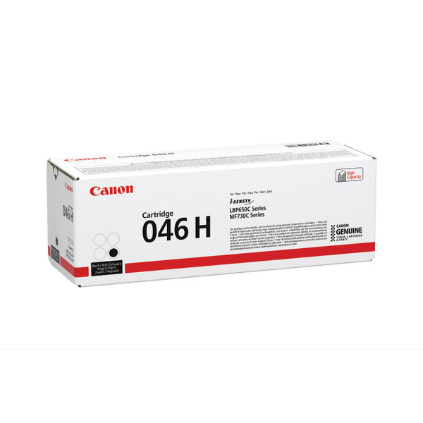 Canon 046H Toner Cartridge High Yield Black 1254C002