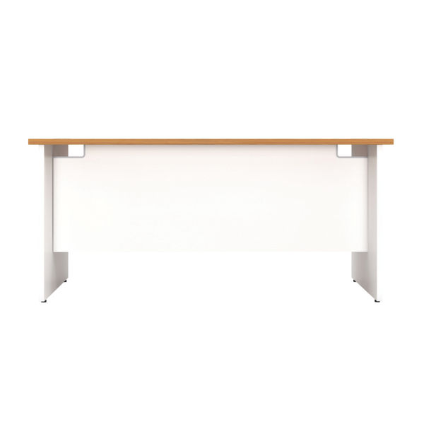 Jemini Rectangular Panel End Desk 1800x800x730mm Nova Oak KF804840