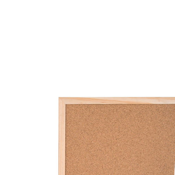 Q-Connect Lightweight Cork Noticeboard 600x900mm KF03567