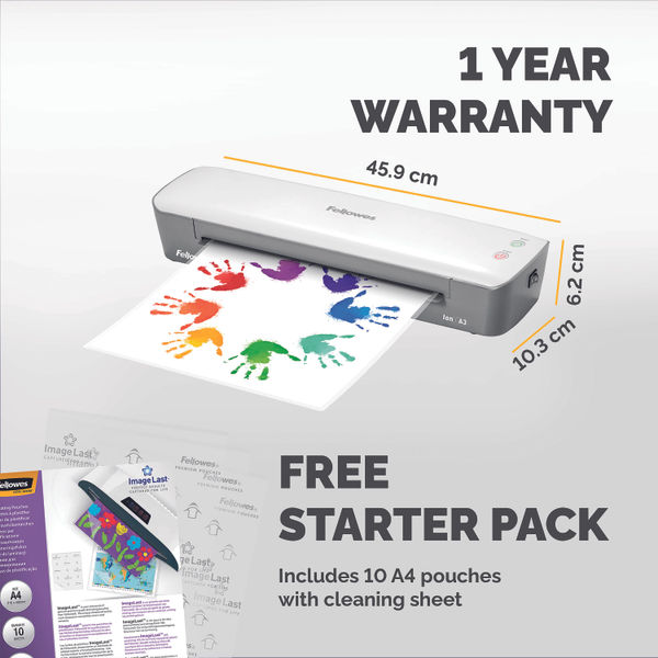 Fellowes Ion Laminator A3 White/Grey