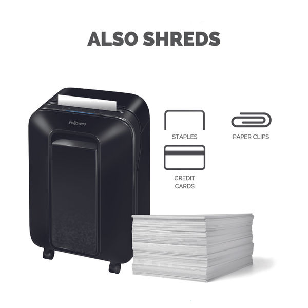 Fellowes Powershred LX200 Mini-Cut Shredder Black 5502301