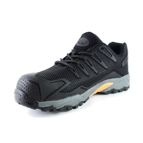 Tuffking Nova Vegan Metal Free Safety Trainer Black 10
