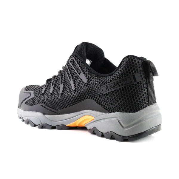 Tuffking Nova Vegan Metal Free Safety Trainer Black 10