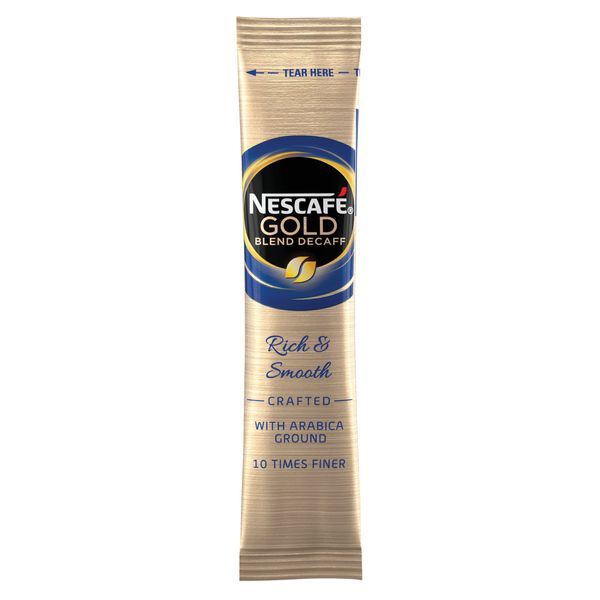 Nescafe Gold Blend Decaffeinated One Cup Sticks Coffee ...