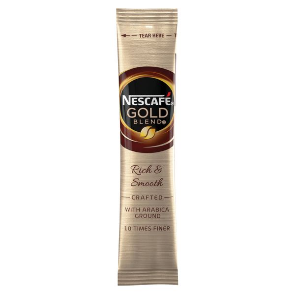 Nescafe Gold Blend One Cup Sticks Coffee Sachets (200 Pack) 12151864