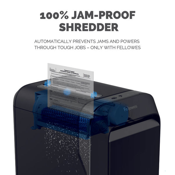 Fellowes Powershred LX221 Micro-Cut Shredder Black 5050401