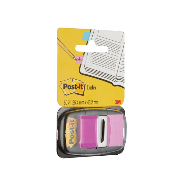 Post-it Index Tabs 25mm Purple (600 Pack) 680-8