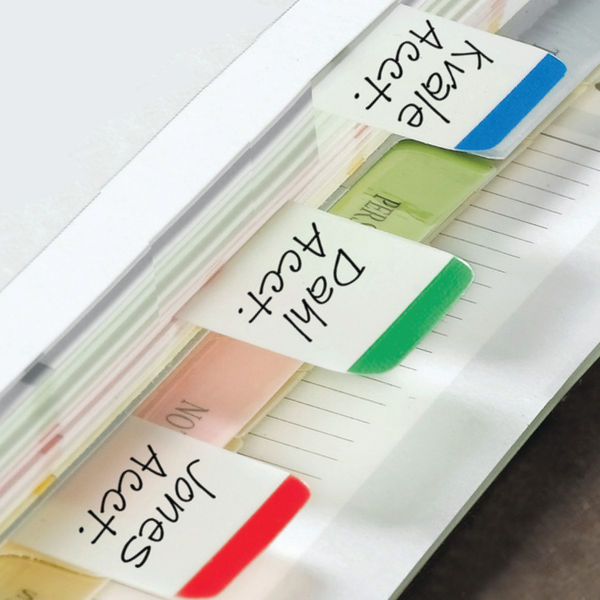 Post-it 25mm Red, Green and Blue Index Tabs, Pack of 66 | 686L-GBR