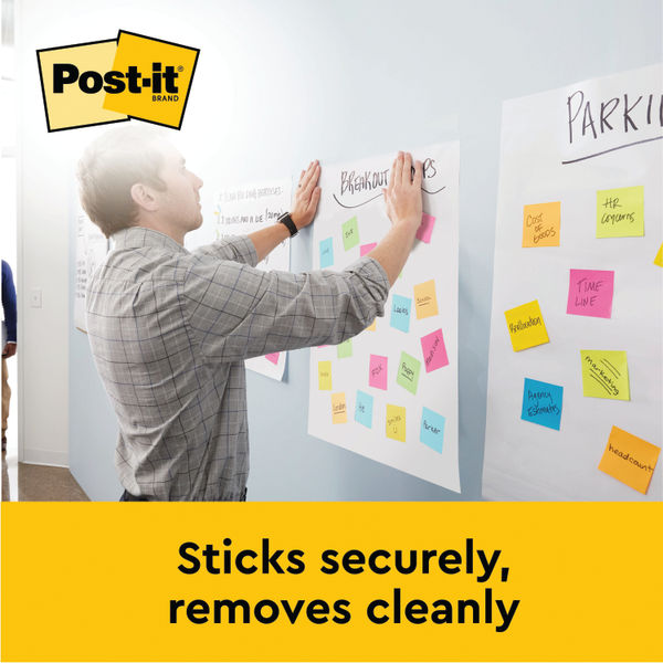 Post-it A1 Meeting Chart Self Adhesive Repositionable 30 Sheets Pack 2 -  Hunt Office UK