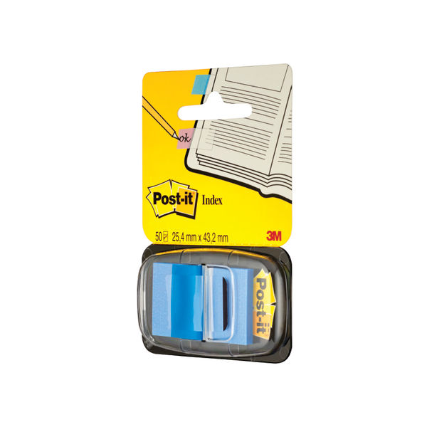 Post-it 25mm Blue Index Tabs, Pack of 600 | 680-2