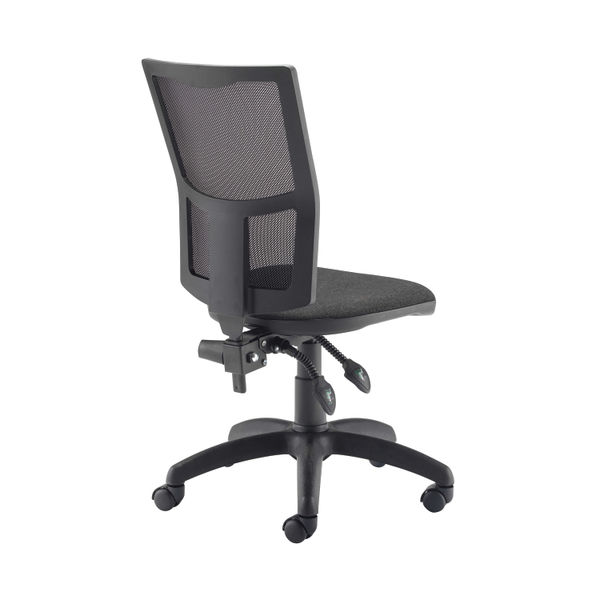 First Medway High Back Operator Chair 640x640x1010-1175mm Charcoal KF90271