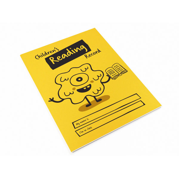 Silvine Childrens Reading Record A5 Yellow (Pack of 25) EX210