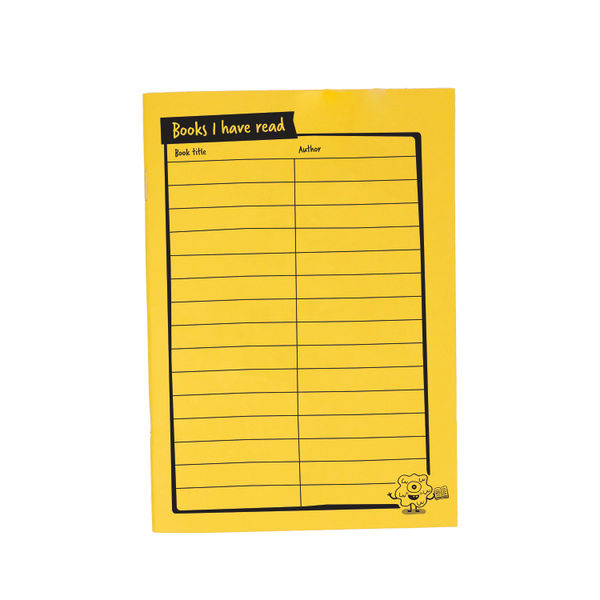 Silvine Childrens Reading Record A5 Yellow (Pack of 25) EX210