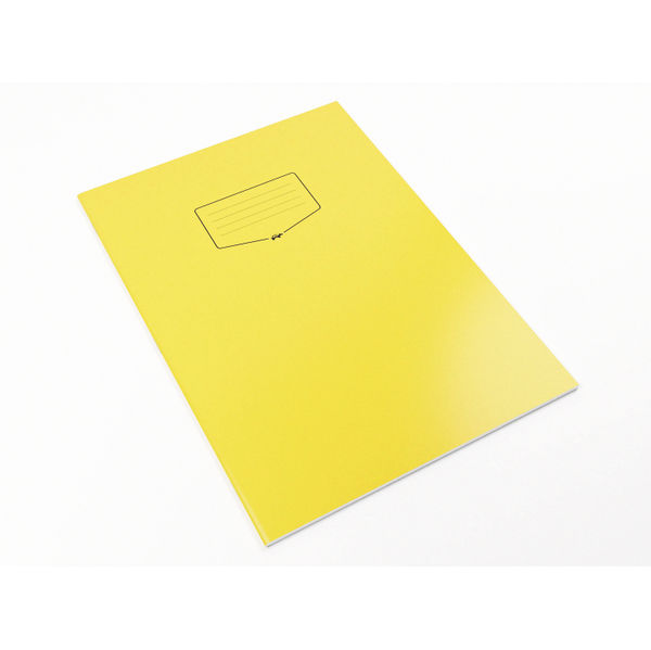 Silvine Tough Shell Exercise Book A4+ Yellow (Pack of 25) EX154