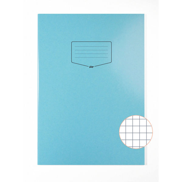 Silvine Tough Shell Exercise Book A4+ Blue (Pack of 25) EX155