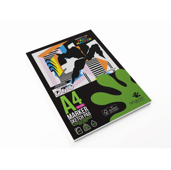 Silvine Artgecko Paint Pad 250gsm 30 Sheets A4 GEC009