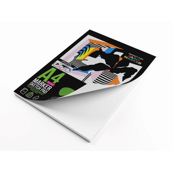 Silvine Artgecko Paint Pad 250gsm 30 Sheets A4 GEC009
