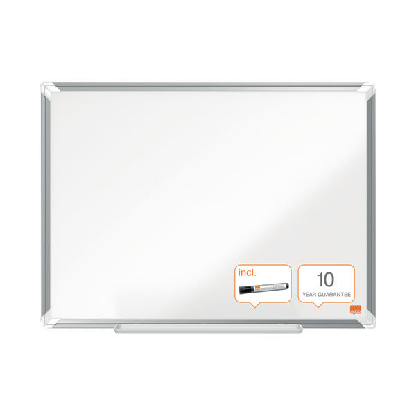 Nobo Premium Plus Melamine Whiteboard 1800 x 1200mm 1915171