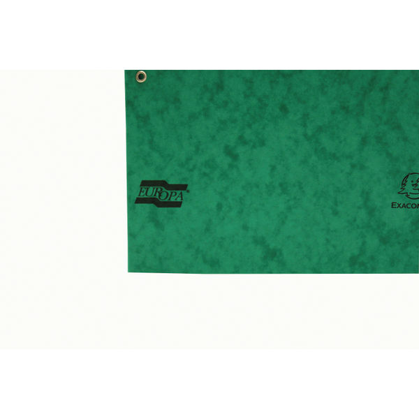 Exacompta Europa Spiral Files Foolscap Green (Pack of 25) 3003