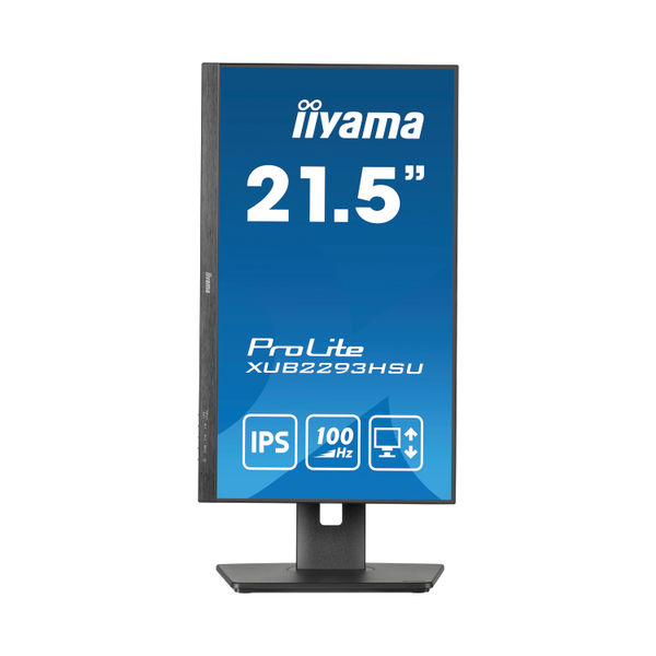 iiyama Prolite IPS 21.5 Inch Monitor Slim Bezel XUB2293HSU-B6